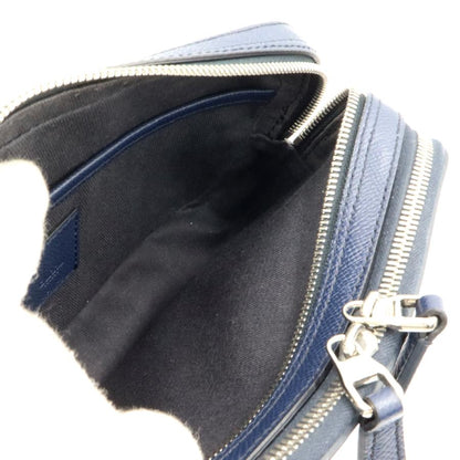 ダンヒル(dunhill) セカンドバッグ　DU19F3900CA　ネイビーブルー　メンズ（中古）