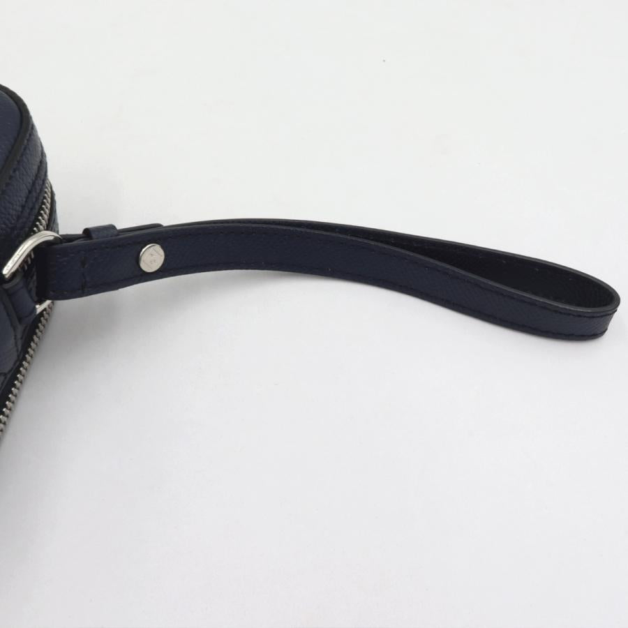 ダンヒル(dunhill) セカンドバッグ　DU19F3900CA　ネイビーブルー　メンズ（中古）