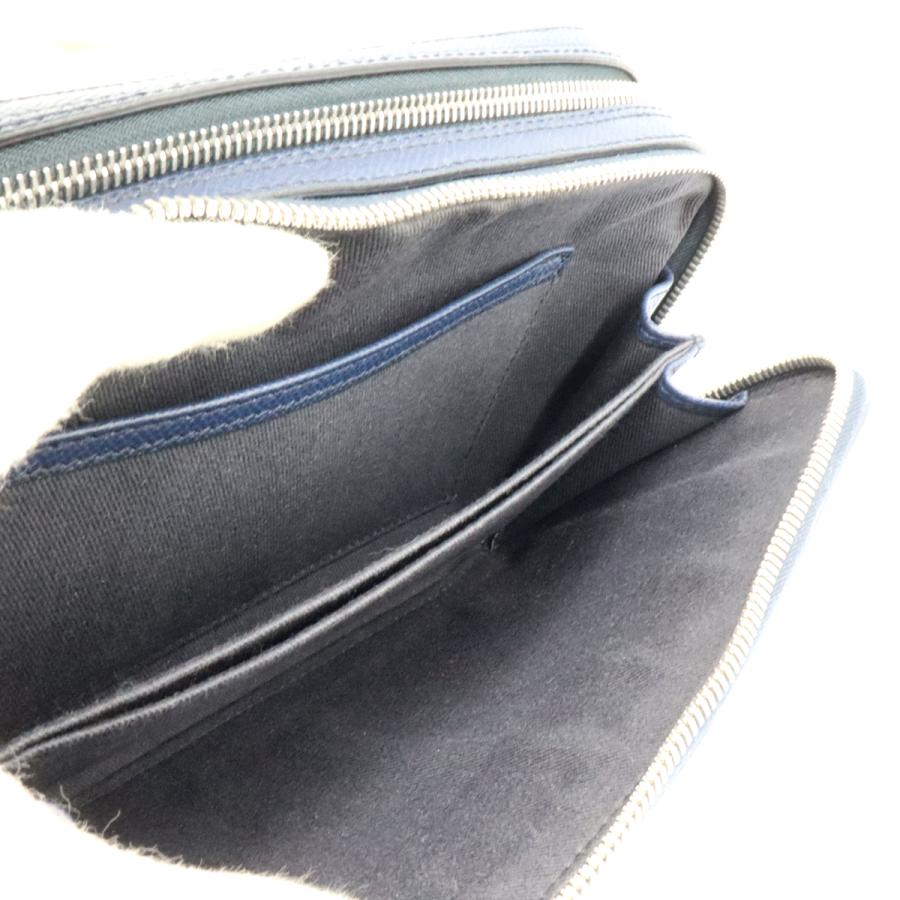 ダンヒル(dunhill) セカンドバッグ　DU19F3900CA　ネイビーブルー　メンズ（中古）