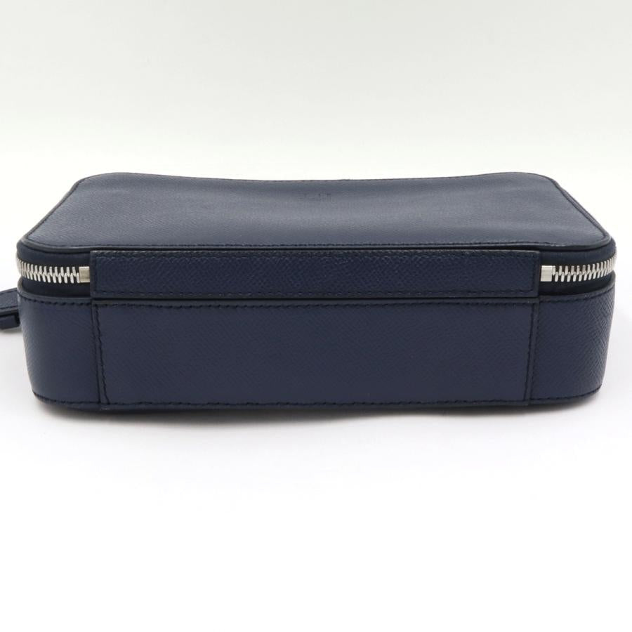 ダンヒル(dunhill) セカンドバッグ　DU19F3900CA　ネイビーブルー　メンズ（中古）
