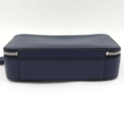 ダンヒル(dunhill) セカンドバッグ　DU19F3900CA　ネイビーブルー　メンズ（中古）