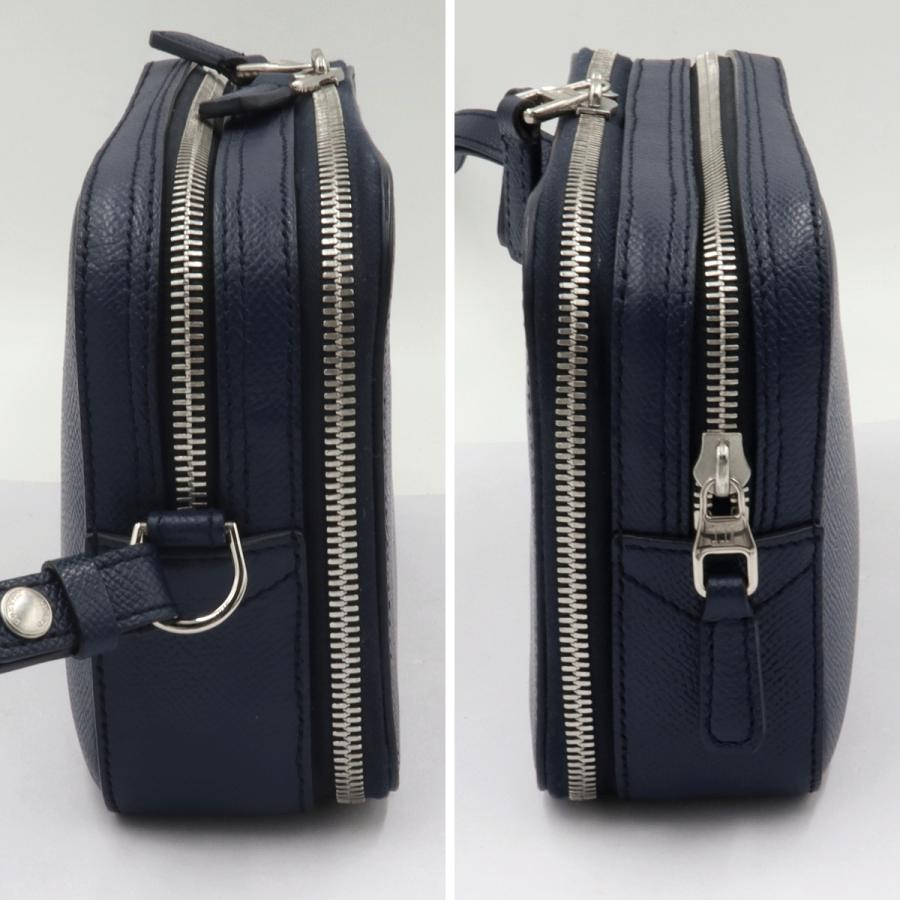 ダンヒル(dunhill) セカンドバッグ　DU19F3900CA　ネイビーブルー　メンズ（中古）