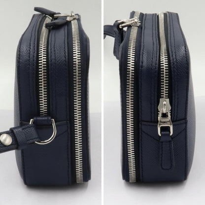ダンヒル(dunhill) セカンドバッグ　DU19F3900CA　ネイビーブルー　メンズ（中古）