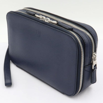 ダンヒル(dunhill) セカンドバッグ　DU19F3900CA　ネイビーブルー　メンズ（中古）