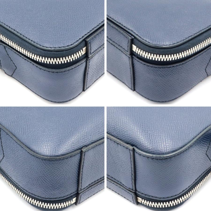 ダンヒル(dunhill) セカンドバッグ　DU19F3900CA　ネイビーブルー　メンズ（中古）