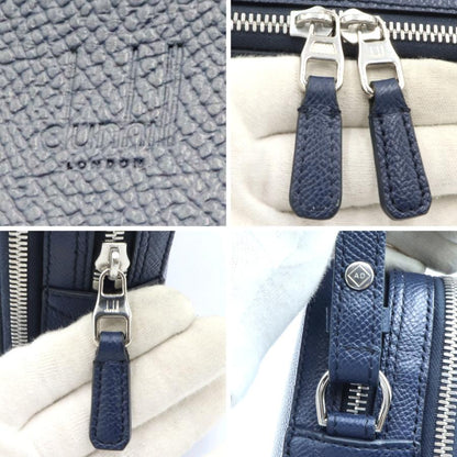 ダンヒル(dunhill) セカンドバッグ　DU19F3900CA　ネイビーブルー　メンズ（中古）