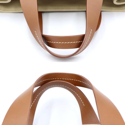 ミュウミュウ(MIU MIU) カナパ キャンパス　2WAY トートバッグ　5BA176　「ショルダーストラップ無し」 ハンドバッグ　レディース(中古)