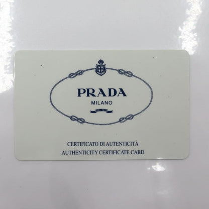 プラダ（PRADA）プラスチェーンショルダーバッグ　B6621　ブラック　レディース（中古）