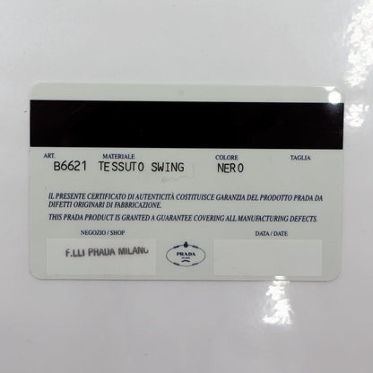 プラダ（PRADA）プラスチェーンショルダーバッグ　B6621　ブラック　レディース（中古）