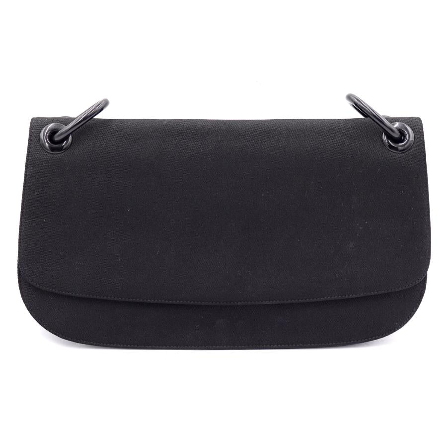 プラダ（PRADA）プラスチェーンショルダーバッグ　B6621　ブラック　レディース（中古）