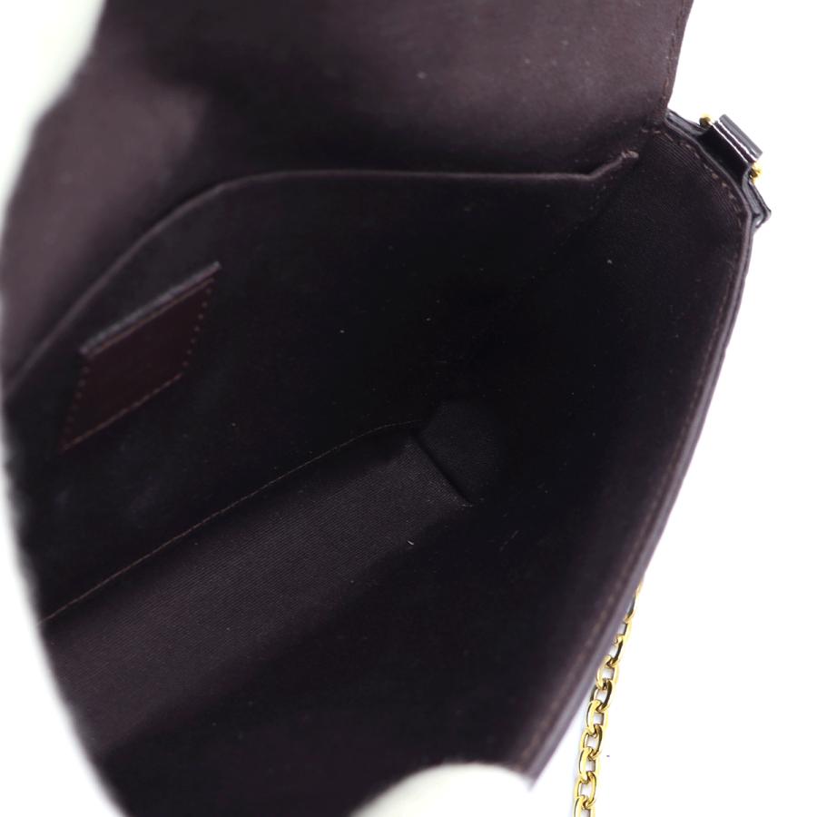 ルイヴィトン（LOUIS VUITTON)　モノグラムヴェルニ　ポシェット　フェリシー　M61267　ショルダーバッグ　チェーンウォレット　エナメル　レディース(中古)