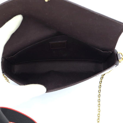 ルイヴィトン（LOUIS VUITTON)　モノグラムヴェルニ　ポシェット　フェリシー　M61267　ショルダーバッグ　チェーンウォレット　エナメル　レディース(中古)