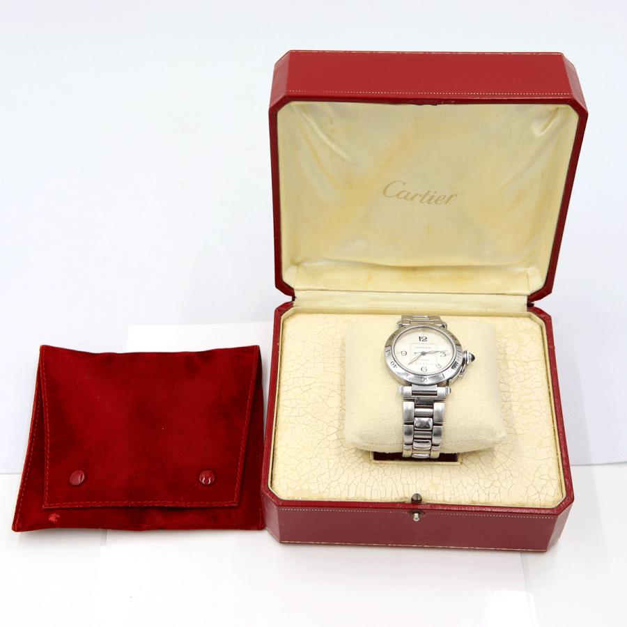 カルティエ(Cartier）パシャ38mm　W31031H3　自動巻き　メンズ　（中古）