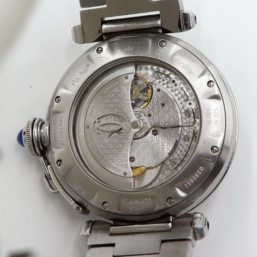 カルティエ(Cartier）パシャ38mm　W31031H3　自動巻き　メンズ　（中古）
