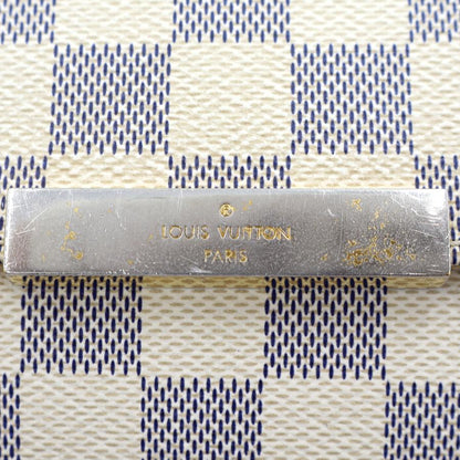 ルイヴィトン（LOUIS VUITTON）ダミエアズール　フェイボリットPM　N41277　ショルダーバッグ　ハンドバッグ　ホワイト　レディース　（中古）