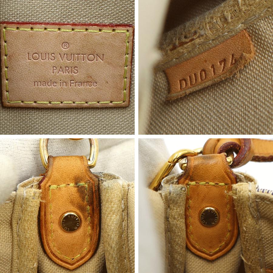 ルイヴィトン（LOUIS VUITTON）ダミエアズール　フェイボリットPM　N41277　ショルダーバッグ　ハンドバッグ　ホワイト　レディース　（中古）