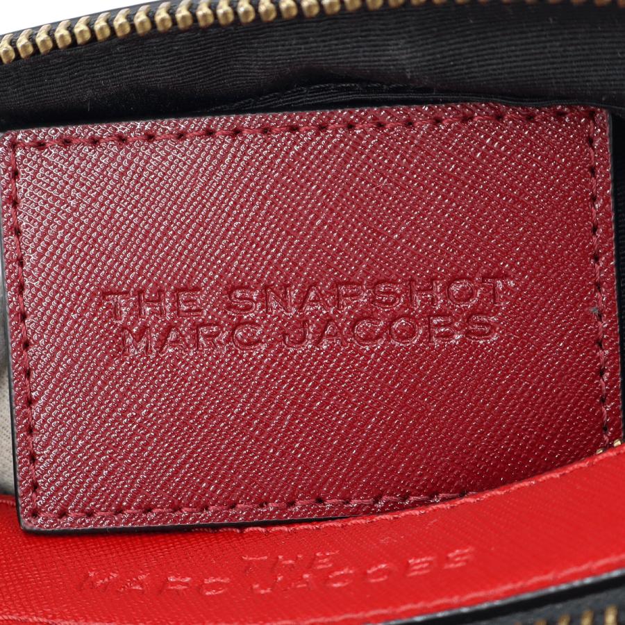 マーク ジェイコブス(Marc Jacobs) ザ スナップショット　M0012007　ダブルJロゴ　ショルダーバッグ　レッド　レディース(中古)