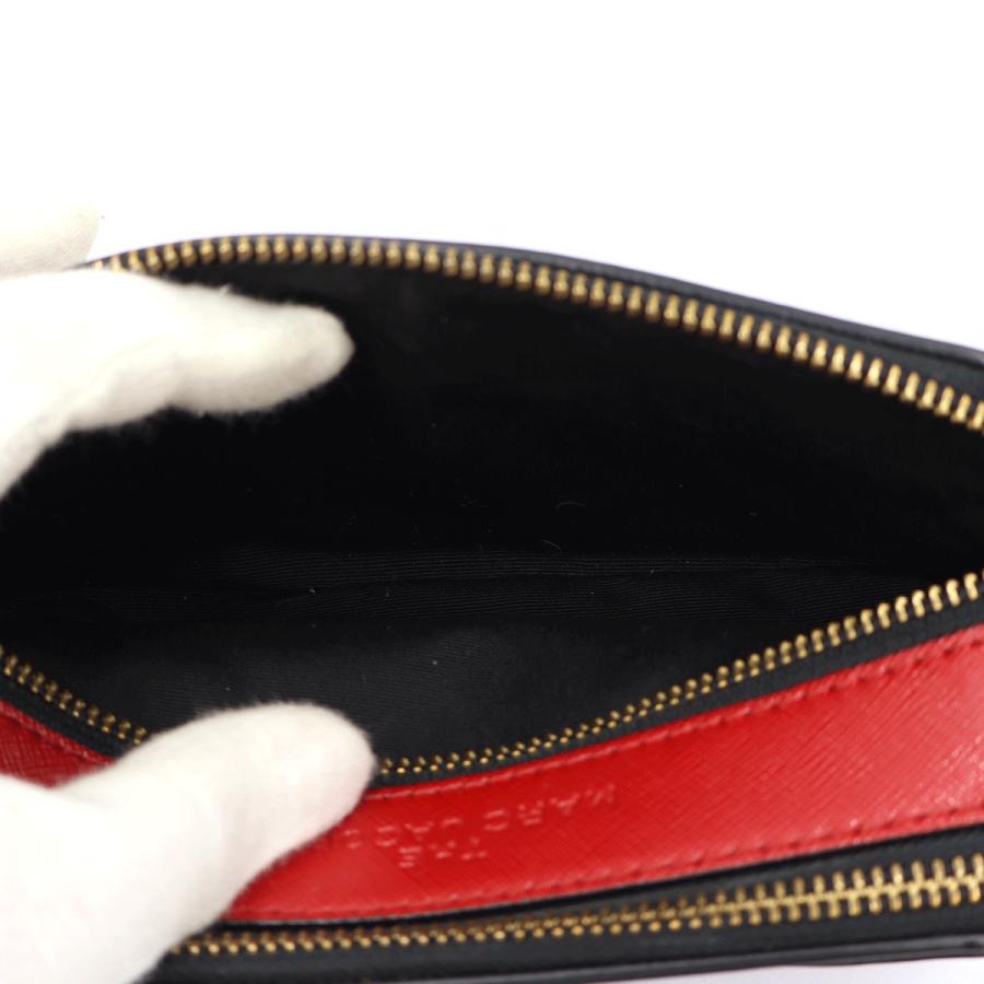 マーク ジェイコブス(Marc Jacobs) ザ スナップショット　M0012007　ダブルJロゴ　ショルダーバッグ　レッド　レディース(中古)