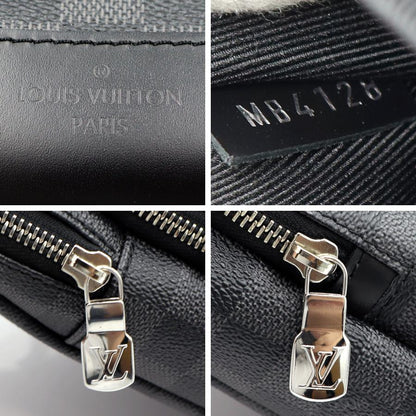 ルイヴィトン（LOUIS VUITTON)　ダミエグラフィット　アヴェニュースリングバッグ　Ｎ41719　ボディバッグ　メンズ（中古）