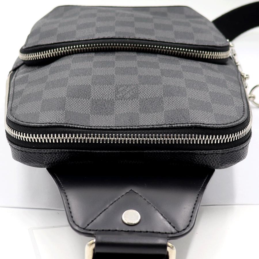 ルイヴィトン（LOUIS VUITTON)　ダミエグラフィット　アヴェニュースリングバッグ　Ｎ41719　ボディバッグ　メンズ（中古）