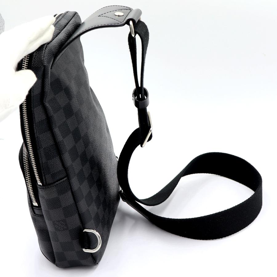 ルイヴィトン（LOUIS VUITTON)　ダミエグラフィット　アヴェニュースリングバッグ　Ｎ41719　ボディバッグ　メンズ（中古）