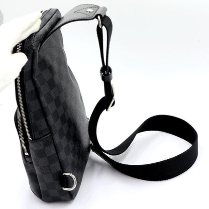 ルイヴィトン（LOUIS VUITTON)　ダミエグラフィット　アヴェニュースリングバッグ　Ｎ41719　ボディバッグ　メンズ（中古）