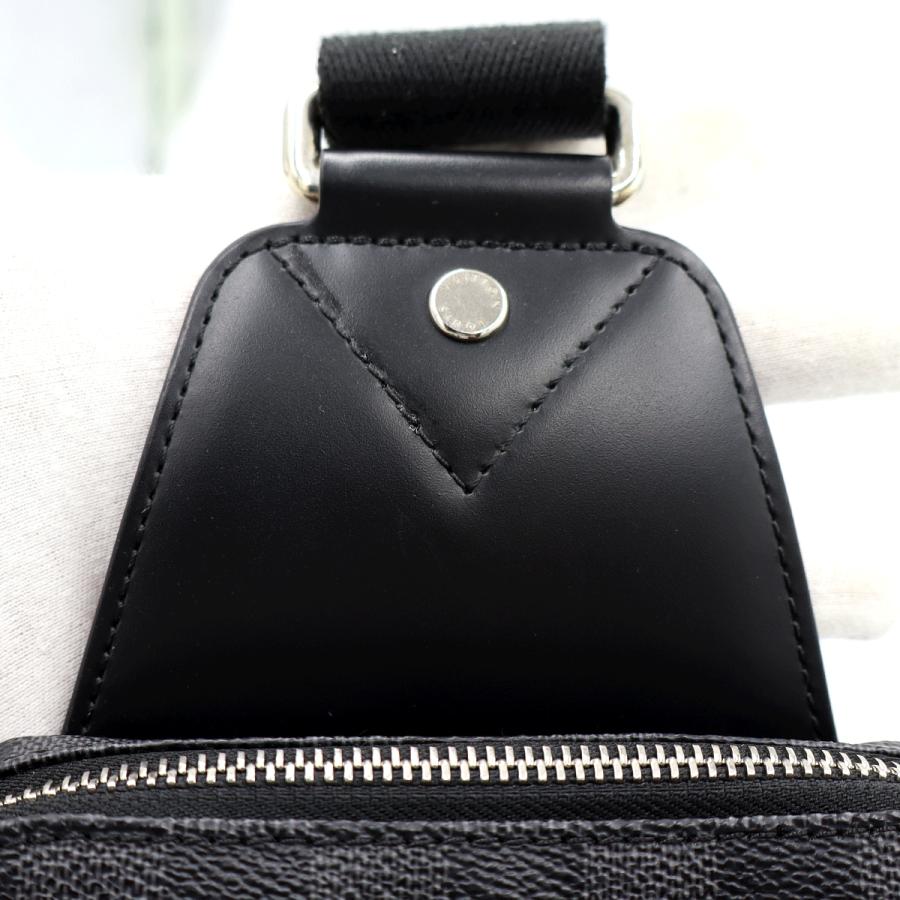 ルイヴィトン（LOUIS VUITTON)　ダミエグラフィット　アヴェニュースリングバッグ　Ｎ41719　ボディバッグ　メンズ（中古）