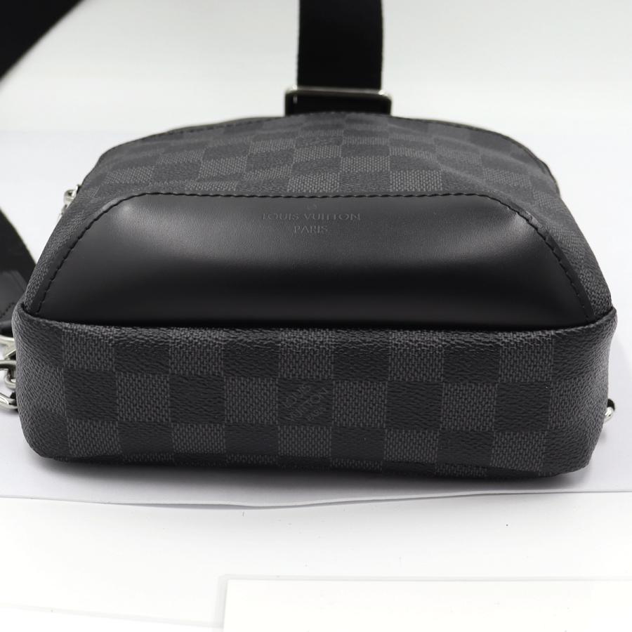 ルイヴィトン（LOUIS VUITTON)　ダミエグラフィット　アヴェニュースリングバッグ　Ｎ41719　ボディバッグ　メンズ（中古）
