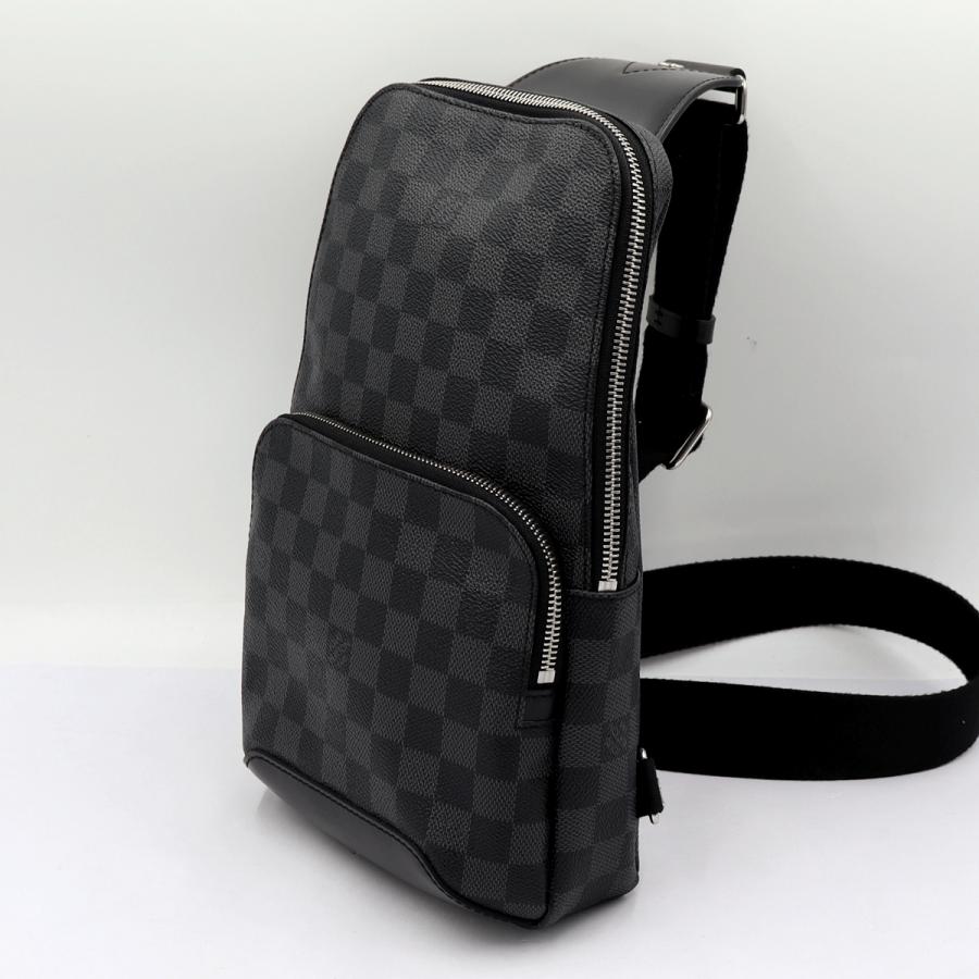 ルイヴィトン（LOUIS VUITTON)　ダミエグラフィット　アヴェニュースリングバッグ　Ｎ41719　ボディバッグ　メンズ（中古）