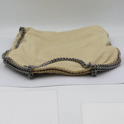 ステラ マッカートニー(Stella McCartney) ファラベラ スモールトートバッグ　ハンドバッグ　ベージュ　レディース(中古)
