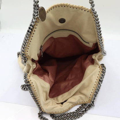 ステラ マッカートニー(Stella McCartney) ファラベラ スモールトートバッグ　ハンドバッグ　ベージュ　レディース(中古)
