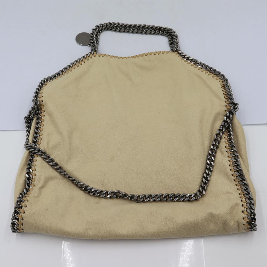 ステラ マッカートニー(Stella McCartney) ファラベラ スモールトートバッグ　ハンドバッグ　ベージュ　レディース(中古)