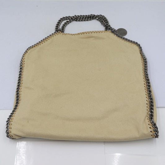 ステラ マッカートニー(Stella McCartney) ファラベラ スモールトートバッグ　ハンドバッグ　ベージュ　レディース(中古)