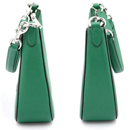 コーチ(COACH)　ホーボー　クロスボディ・シグネチャー　キャンパス　CJ842　ショルダーストラップ無し ハンドバッグ レディース(中古)