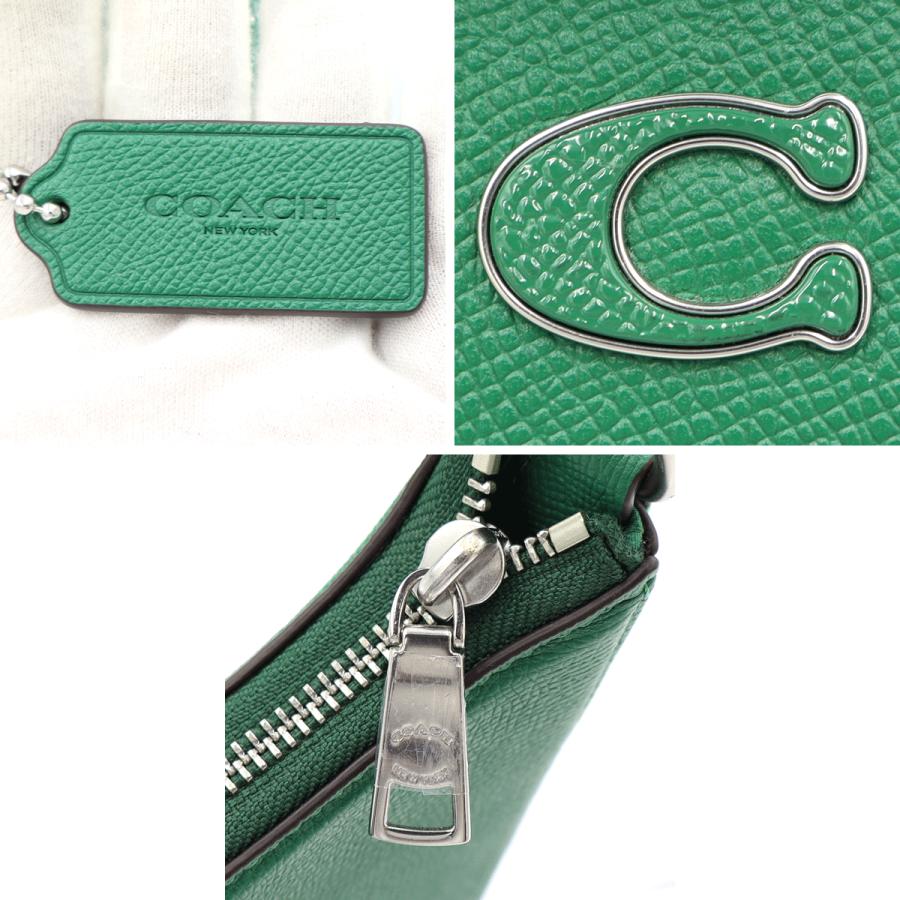 コーチ(COACH)　ホーボー　クロスボディ・シグネチャー　キャンパス　CJ842　ショルダーストラップ無し ハンドバッグ レディース(中古)