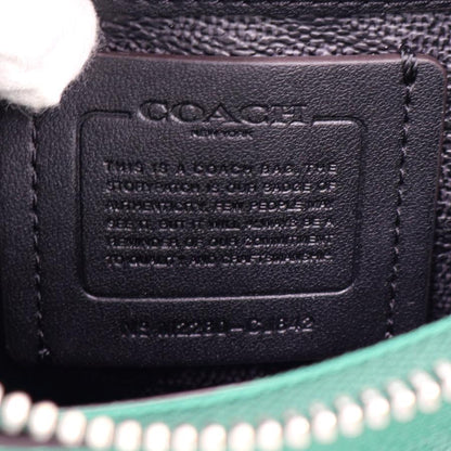 コーチ(COACH)　ホーボー　クロスボディ・シグネチャー　キャンパス　CJ842　ショルダーストラップ無し ハンドバッグ レディース(中古)