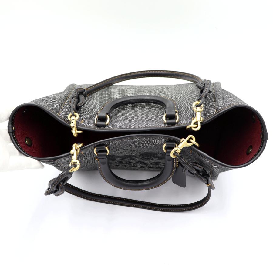 コーチ(COACH) リース トート 28　CJ811　ハンドバッグ　ショルダーバッグ　トートバッグ　レディース(中古)