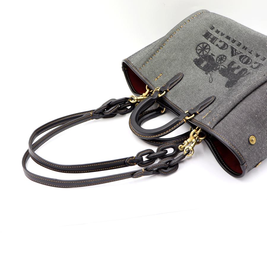 コーチ(COACH) リース トート 28　CJ811　ハンドバッグ　ショルダーバッグ　トートバッグ　レディース(中古)