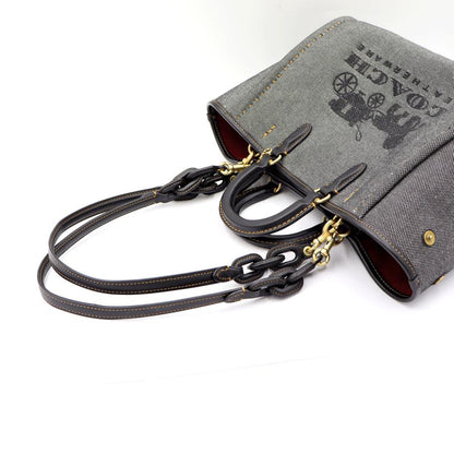 コーチ(COACH) リース トート 28　CJ811　ハンドバッグ　ショルダーバッグ　トートバッグ　レディース(中古)