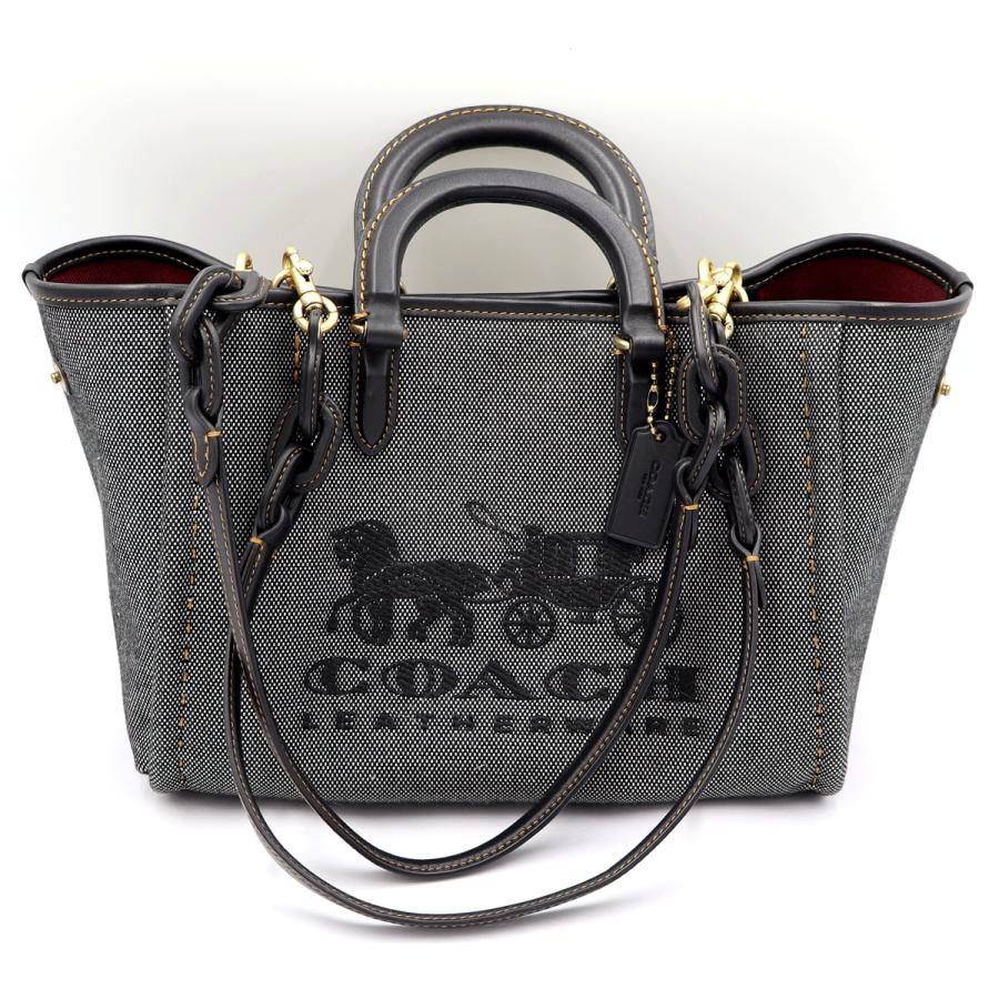 コーチ(COACH) リース トート 28　CJ811　ハンドバッグ　ショルダーバッグ　トートバッグ　レディース(中古)