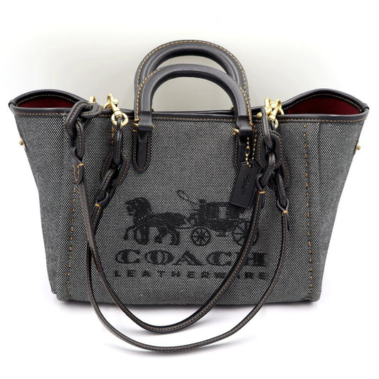 コーチ(COACH) リース トート 28　CJ811　ハンドバッグ　ショルダーバッグ　トートバッグ　レディース(中古)