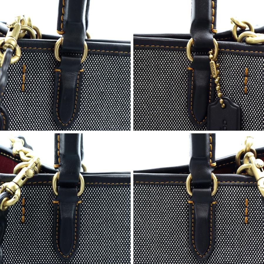 コーチ(COACH) リース トート 28　CJ811　ハンドバッグ　ショルダーバッグ　トートバッグ　レディース(中古)