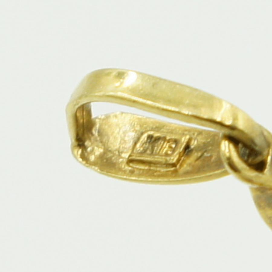 K18ルビーダイヤモンドペンダントトップ　「ハート」　R1.02ct　D0.11ct　重量3.07ｇ(石の重量含む)　レディース（中古）