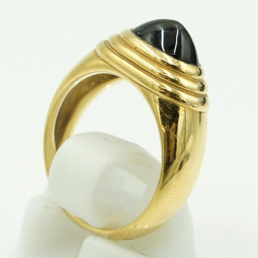 ブシュロン(BOUCHERON)　750ディアブロティーヌガーネットリング　リングサイズ14号　重量8.12ｇ(石の重量含む)　レディース（中古）