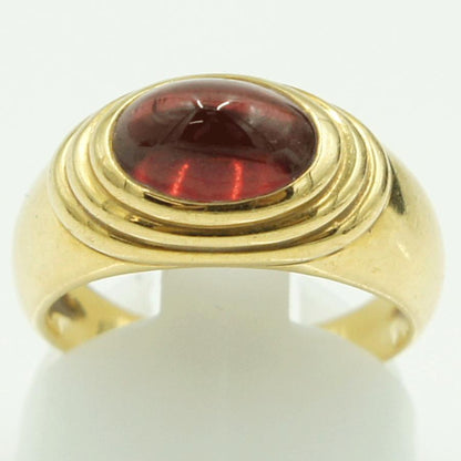 ブシュロン(BOUCHERON)　750ディアブロティーヌガーネットリング　リングサイズ14号　重量8.12ｇ(石の重量含む)　レディース（中古）