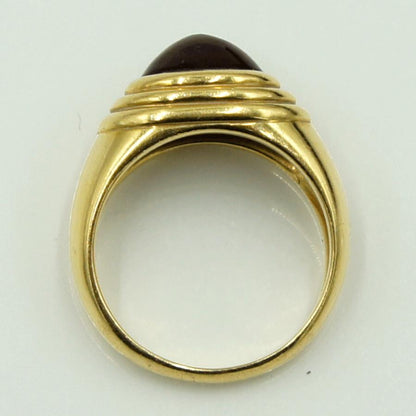 ブシュロン(BOUCHERON)　750ディアブロティーヌガーネットリング　リングサイズ14号　重量8.12ｇ(石の重量含む)　レディース（中古）