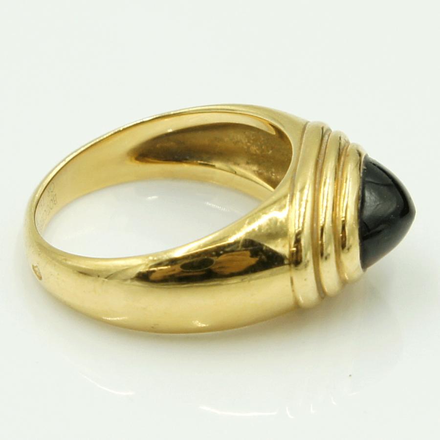 ブシュロン(BOUCHERON)　750ディアブロティーヌガーネットリング　リングサイズ14号　重量8.12ｇ(石の重量含む)　レディース（中古）