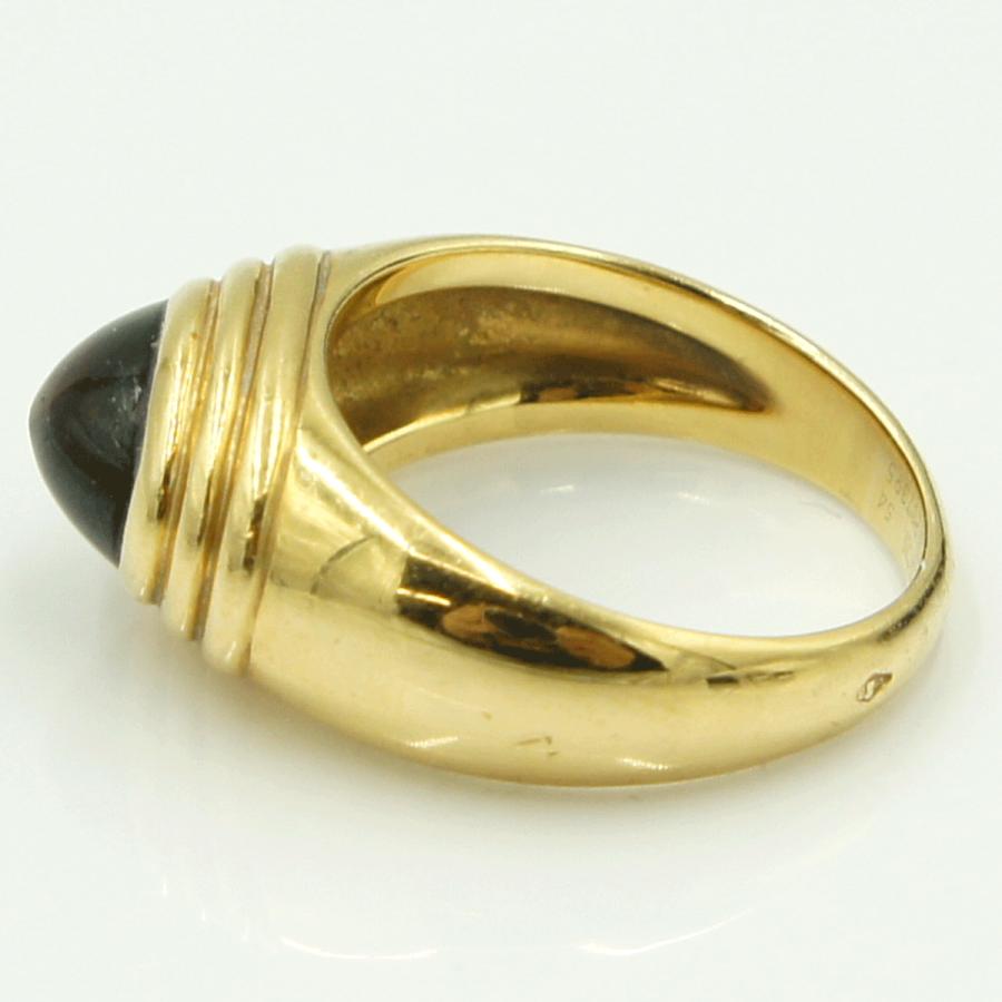 ブシュロン(BOUCHERON)　750ディアブロティーヌガーネットリング　リングサイズ14号　重量8.12ｇ(石の重量含む)　レディース（中古）