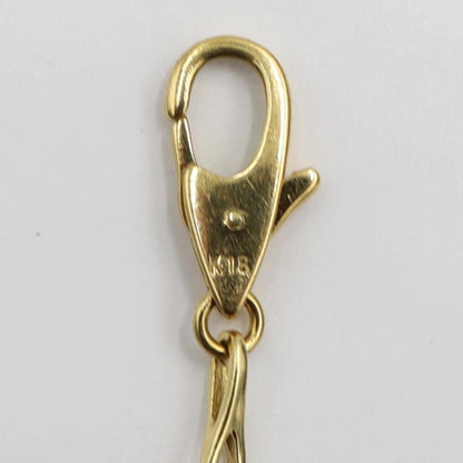 24-7 Jewelry　ギリオン　健康アンクレット　K18YG　長さ22.0cm　重量4.35ｇ（中古）