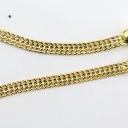 750デザインブレスレット「バラ」　長さ17.5cm　重量6.87ｇ　（中古）